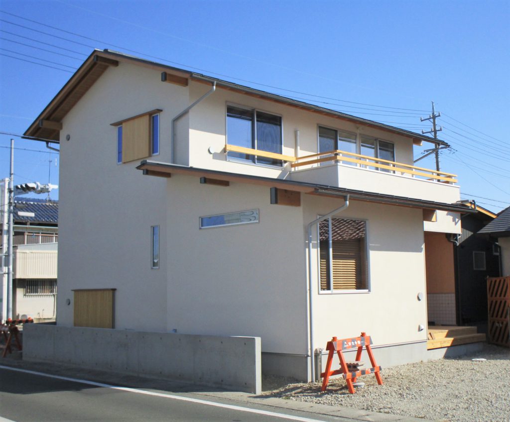 T様邸の建物本体工事が完成しました